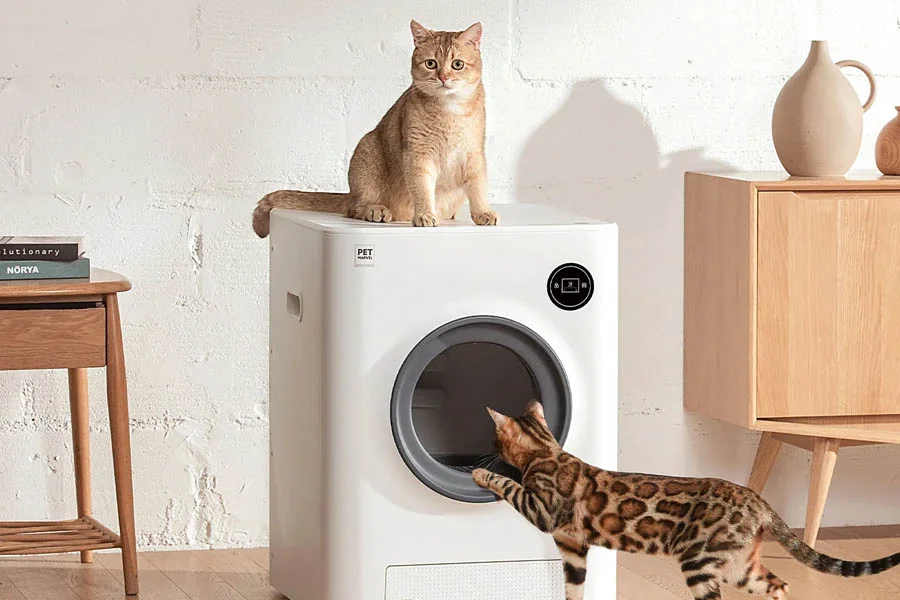 robot cat litter boxes