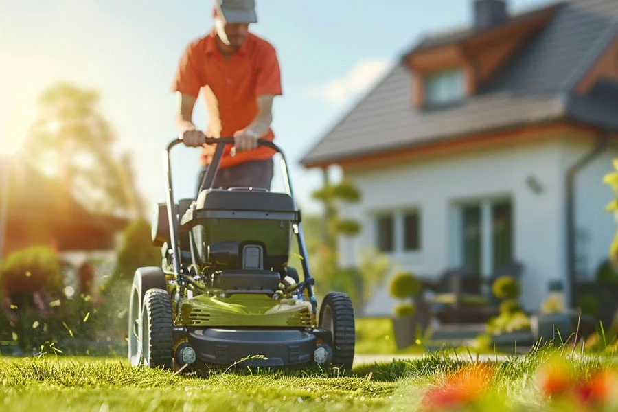 electronic mower